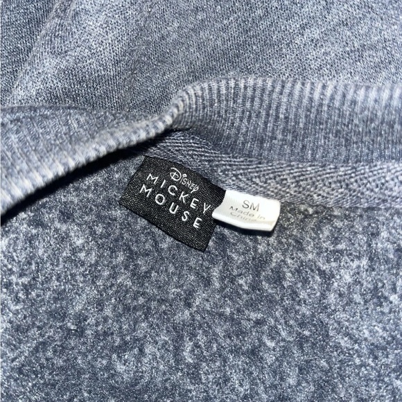 Disney Mickey Mouse Pullover Unisex Sweatshirt Graphic Size SM - Picture 4 of 4